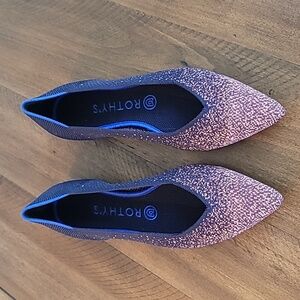 Rothy’s Midnight Metallic 8.5 NIB